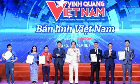 ‘Vinh quang Việt Nam’ 2022 khẳng định bản lĩnh Việt Nam