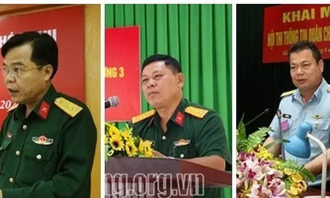 Bổ nhiệm 3 Đại tá làm 3 Phó Tư lệnh thuộc Bộ Quốc phòng