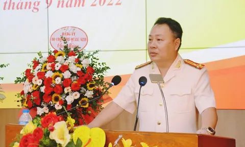 Thượng tá Vũ Trung Hiếu giữ chức Phó Giám đốc Công an Quảng Ninh