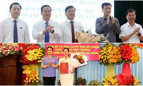 An Giang, Điện Biên bổ nhiệm nhân sự lãnh đạo mới