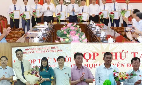 Kiện toàn nhân sự, bổ nhiệm lãnh đạo mới tại Thanh Hóa, Điện Biên
