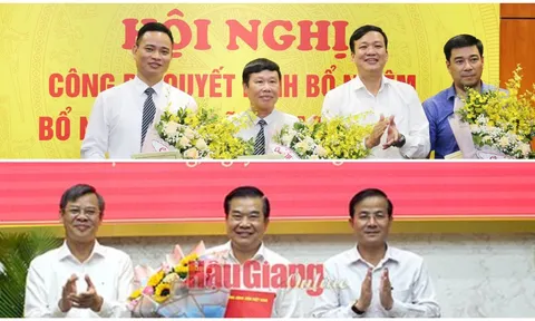 Kiện toàn nhân sự, bổ nhiệm lãnh đạo mới tại Bắc Giang, Hậu Giang