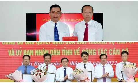 Bổ nhiệm nhân sự mới tại các tỉnh Bà Rịa - Vũng Tàu, Thái Bình