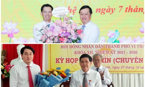 Nghệ An và Hậu Giang bổ nhiệm nhân sự lãnh đạo mới