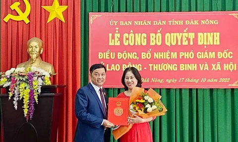 Đắk Nông, Bắc Kạn bổ nhiệm nhân sự mới