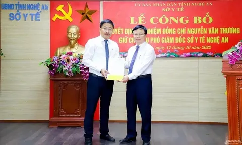 Kiện toàn nhân sự, bổ nhiệm lãnh đạo mới tại Nghệ An, Thái Bình