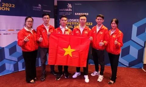 Sinh viên Việt Nam giành huy chương Bạc tại Kỳ thi Kỹ năng nghề thế giới 2022