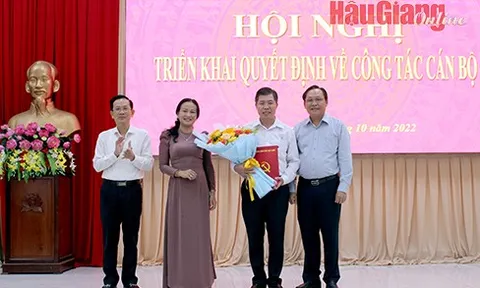 Tin nhân sự lãnh đạo mới bổ nhiệm ở Hậu Giang, Bà Rịa – Vũng Tàu