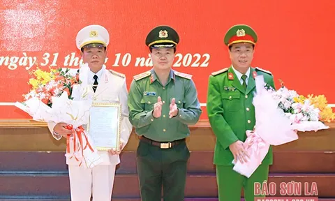 Bổ nhiệm Thượng tá Trần Thanh Sơn làm Phó Giám đốc Công an tỉnh Sơn La
