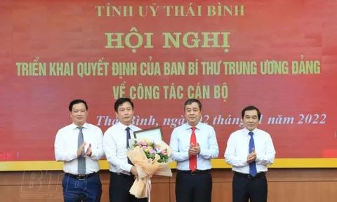 Kiện toàn, bổ nhiệm nhân sự mới tại Hòa Bình, Thái Bình