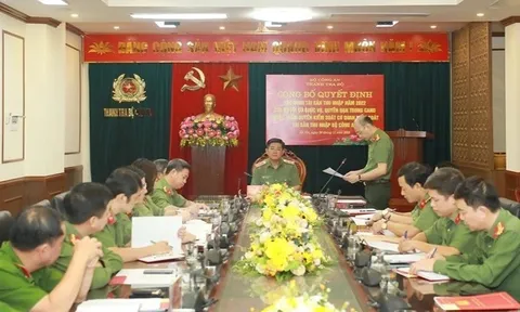 Xác minh ngẫu nhiên tài sản của 14 lãnh đạo công an