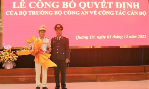 Thượng tá Lê Phi Hùng giữ chức Phó Giám đốc Công an tỉnh Quảng Trị