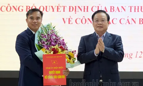 Bổ nhiệm nhân sự lãnh đạo mới tại Điện Biên, Cà Mau