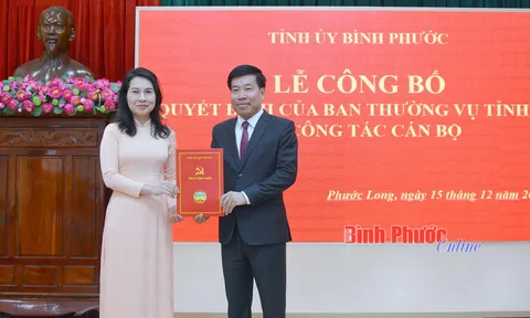 Bình Phước, Thái Nguyên bổ nhiệm nhân sự lãnh đạo mới