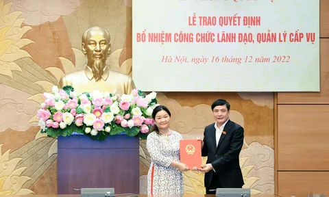 Văn phòng Quốc hội, Viện Hàn lâm Khoa học xã hội Việt Nam bổ nhiệm nhân sự mới