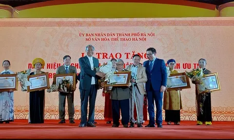 Hà Nội vinh danh Nghệ nhân Nhân dân, Nghệ nhân Ưu tú