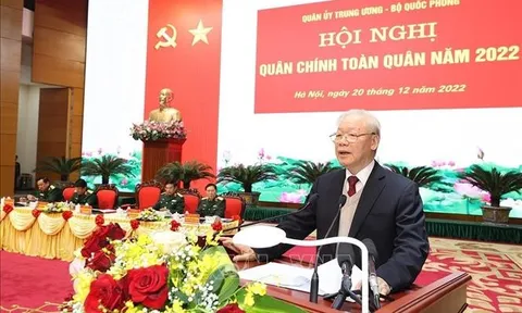 Tổng Bí thư Nguyễn Phú Trọng: Xử lý phù hợp, hiệu quả các tình huống quân sự, quốc phòng