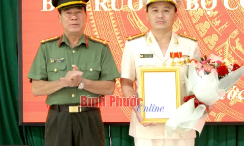 Thượng tá Nguyễn Chí Toàn giữ chức vụ Phó Giám đốc Công an tỉnh Bình Phước