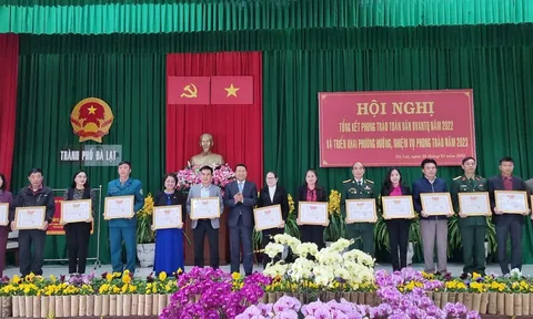 Đà Lạt: Tổng kết công tác xây dựng phong trào "Toàn dân bảo vệ An ninh Tổ quốc năm 2022"