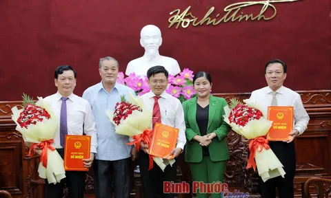 Bạc Liêu, Bình Phước bổ nhiệm nhân sự mới
