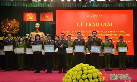 Triển lãm “Hậu cần-Kỹ thuật Công an nhân dân – Dấu ấn những chiến công thầm lặng”