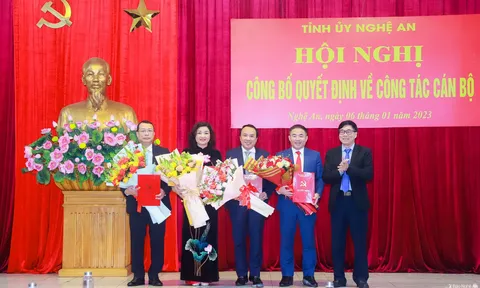 Nghệ An, Tây Ninh bổ nhiệm nhân sự lãnh đạo mới