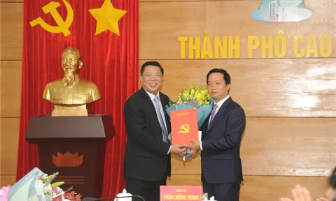 Cao Bằng: Phó Chủ tịch tỉnh giữ chức Bí thư Thành ủy