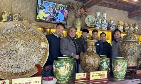 Tìm hương vị Tết Việt ở nhà nghệ nhân gốm Tô Thanh Sơn