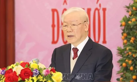 Tổng Bí thư chúc Tết các đồng chí lãnh đạo và nguyên lãnh đạo Đảng, Nhà nước