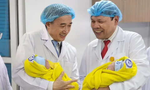Những em bé 'tuổi mèo' đầu tiên chào đời trong thời khắc giao thừa