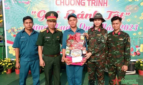 Kiên Giang tổ chức vui Xuân, đón Tết cho Hải đội Dân quân thường trực
