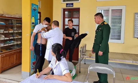 Tuyển quân tốt nhờ chung sức, đồng lòng