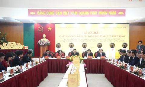 Ra mắt cuốn sách quý về phòng, chống tham nhũng, tiêu cực của Tổng Bí thư Nguyễn Phú Trọng