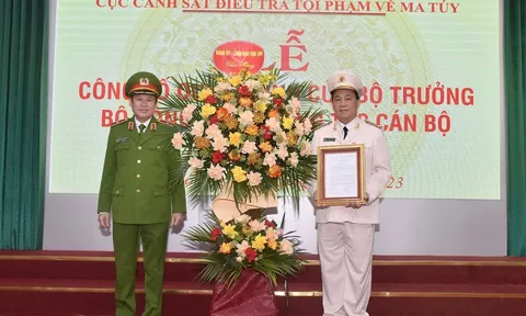 Đại tá Huỳnh Thới An giữ chức Cục phó Cục Cảnh sát ma túy