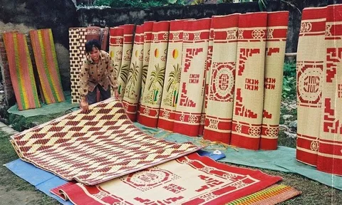 Nét độc đáo & cổ kính của chiếu cói Bàn Thạch