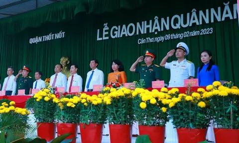 Vùng 5 Hải quân tiếp nhận chiến sĩ mới năm 2023