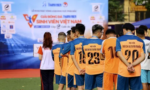 Hơn 40 đội tranh tài ở giải bóng đá Thanh Niên Sinh viên Việt Nam