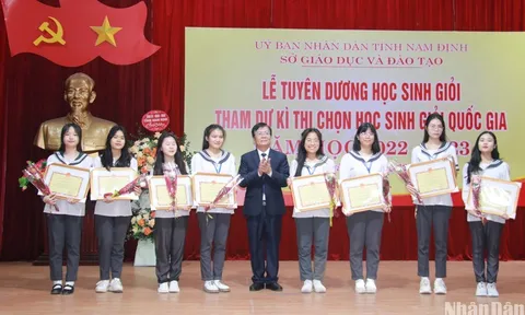 Nam Định tuyên dương 93 học sinh giỏi dự kỳ thi cấp quốc gia