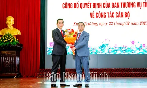 Lào Cai, Nam Định bổ nhiệm nhân sự mới