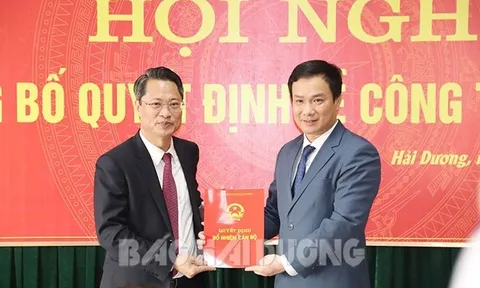 Loạt nhân sự bổ nhiệm mới tại Long An, Hải Dương