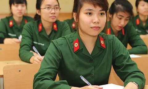 Tuyển sinh năm 2023: Danh sách các trường quân đội tuyển học viên nữ