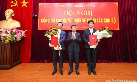 Bộ Giao thông vận tải bổ nhiệm nhân sự mới