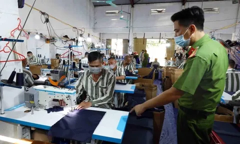 Thí điểm mô hình lao động, hướng nghiệp, dạy nghề cho phạm nhân ngoài trại giam