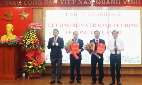 Kiện toàn nhân sự mới tại Khánh Hoà, Bạc Liêu