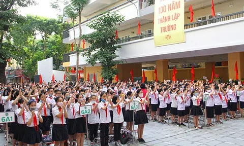 Hà Nội: Năm học 2023-2024, học sinh vào các lớp đầu cấp tăng mạnh
