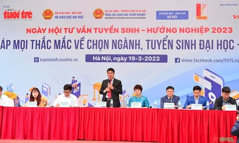 Gần 15.000 học sinh dự Ngày hội tư vấn tuyển sinh - hướng nghiệp