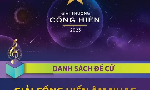 Giải thưởng Cống hiến 2023: Lần đầu tiên tôn vinh cả âm nhạc, thể thao