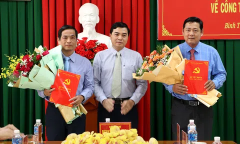 Bình Thuận và Đồng Tháp bổ nhiệm, kiện toàn nhân sự mới