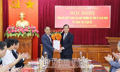 Bổ nhiệm nhân sự mới tại Nam Định, Yên Bái