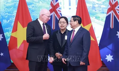 Thủ tướng Phạm Minh Chính hội kiến Toàn quyền Australia